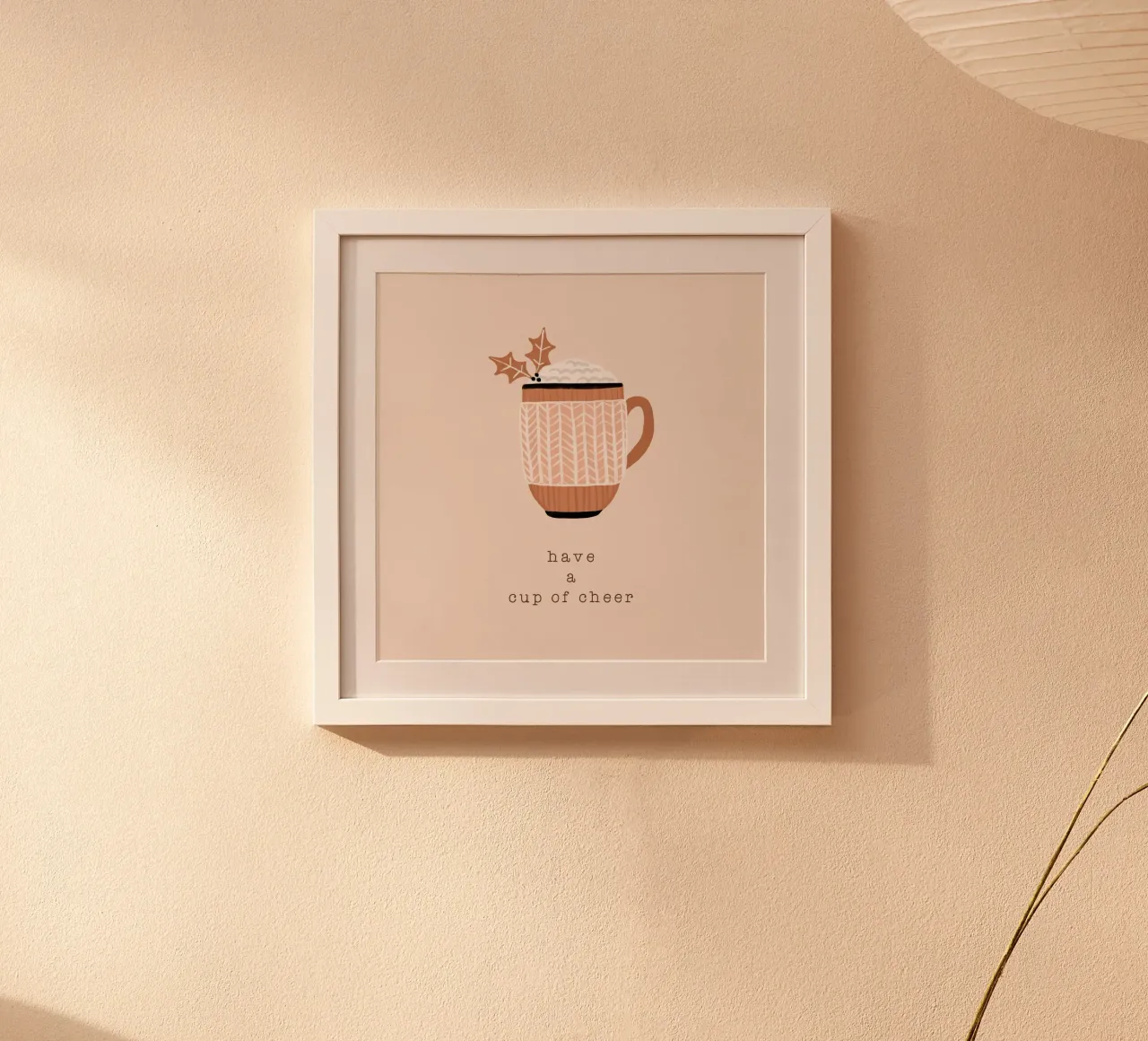 Blush Have A Cup Of Cheer poster da Orara Studio