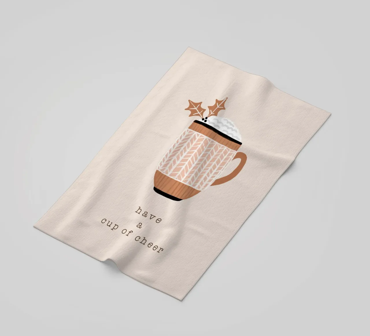 Blush Have A Cup Of Cheer telo mare da Orara Studio