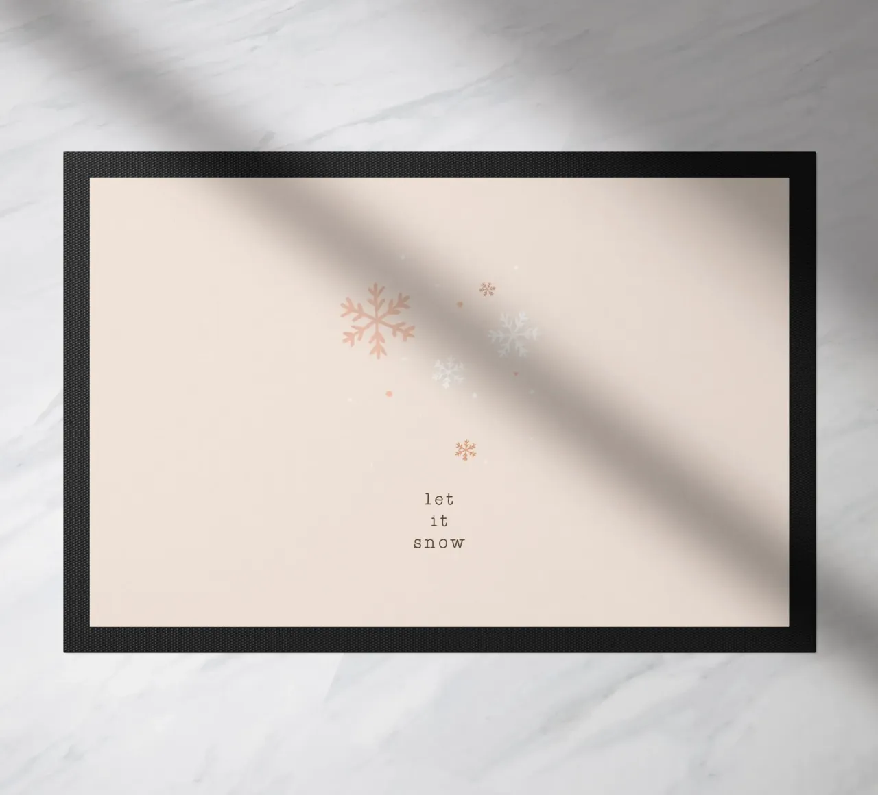 Blush Let It Snow zerbino da Orara Studio