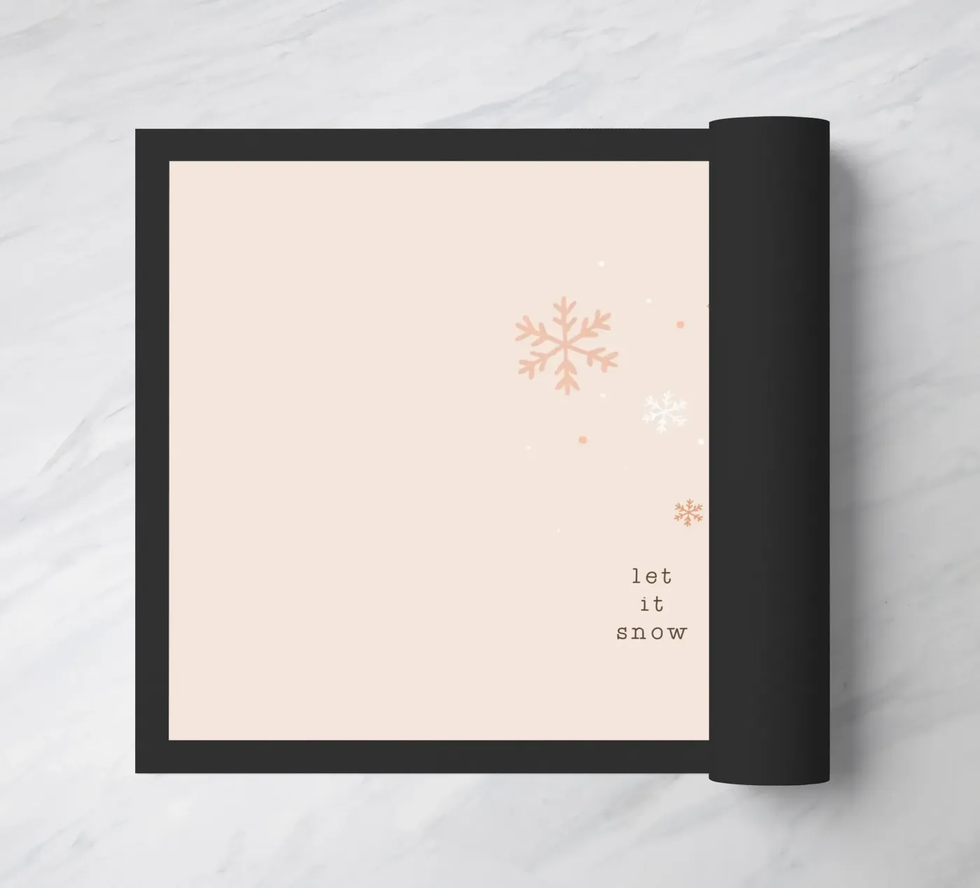 Blush Let It Snow zerbino da Orara Studio