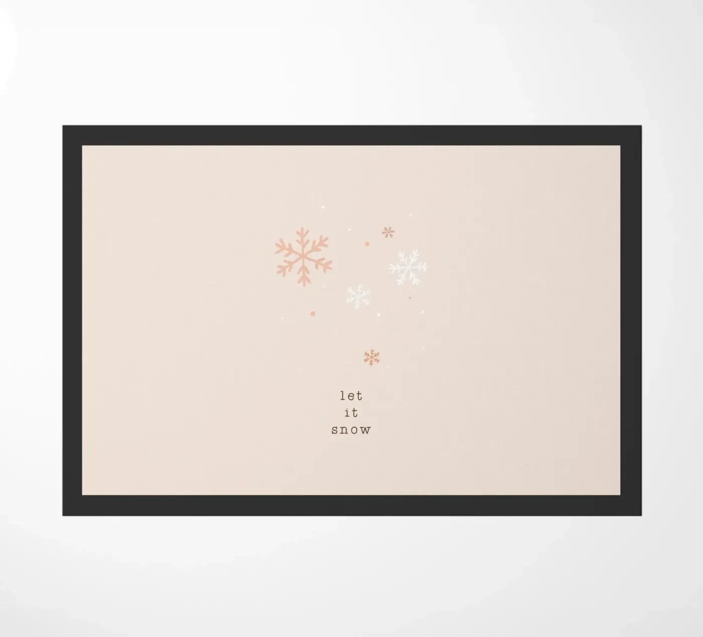 Blush Let It Snow zerbino da Orara Studio
