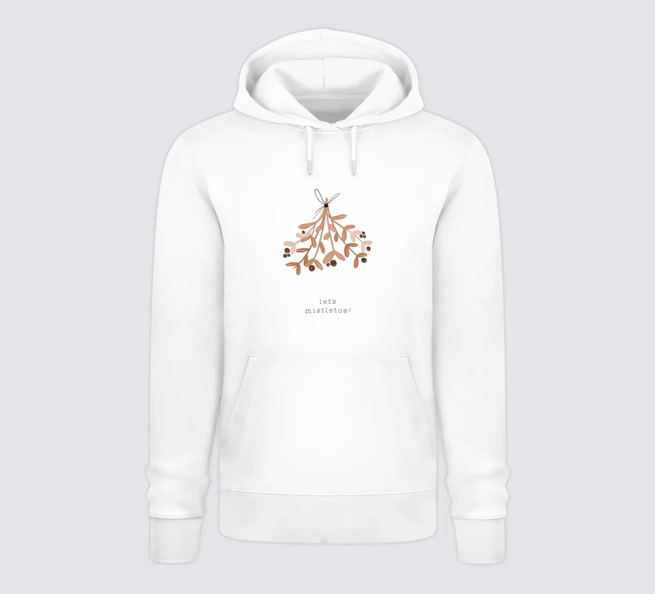Blush Let's Mistletoe felpa con cappuccio da Orara Studio