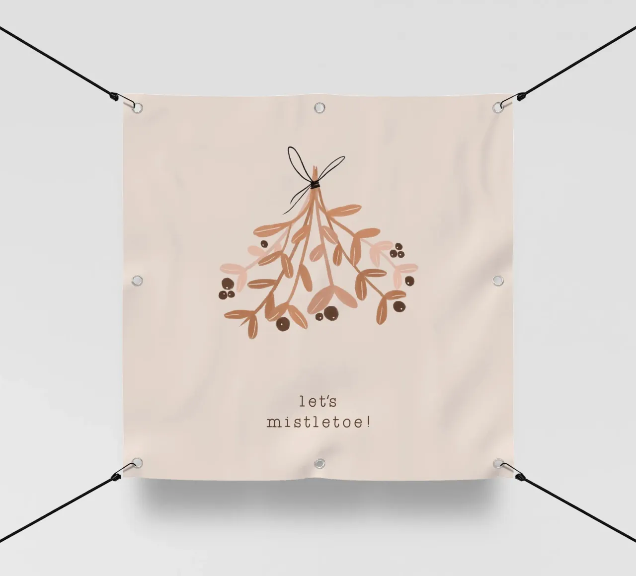 Blush Let's Mistletoe PVC Plane von Orara Studio