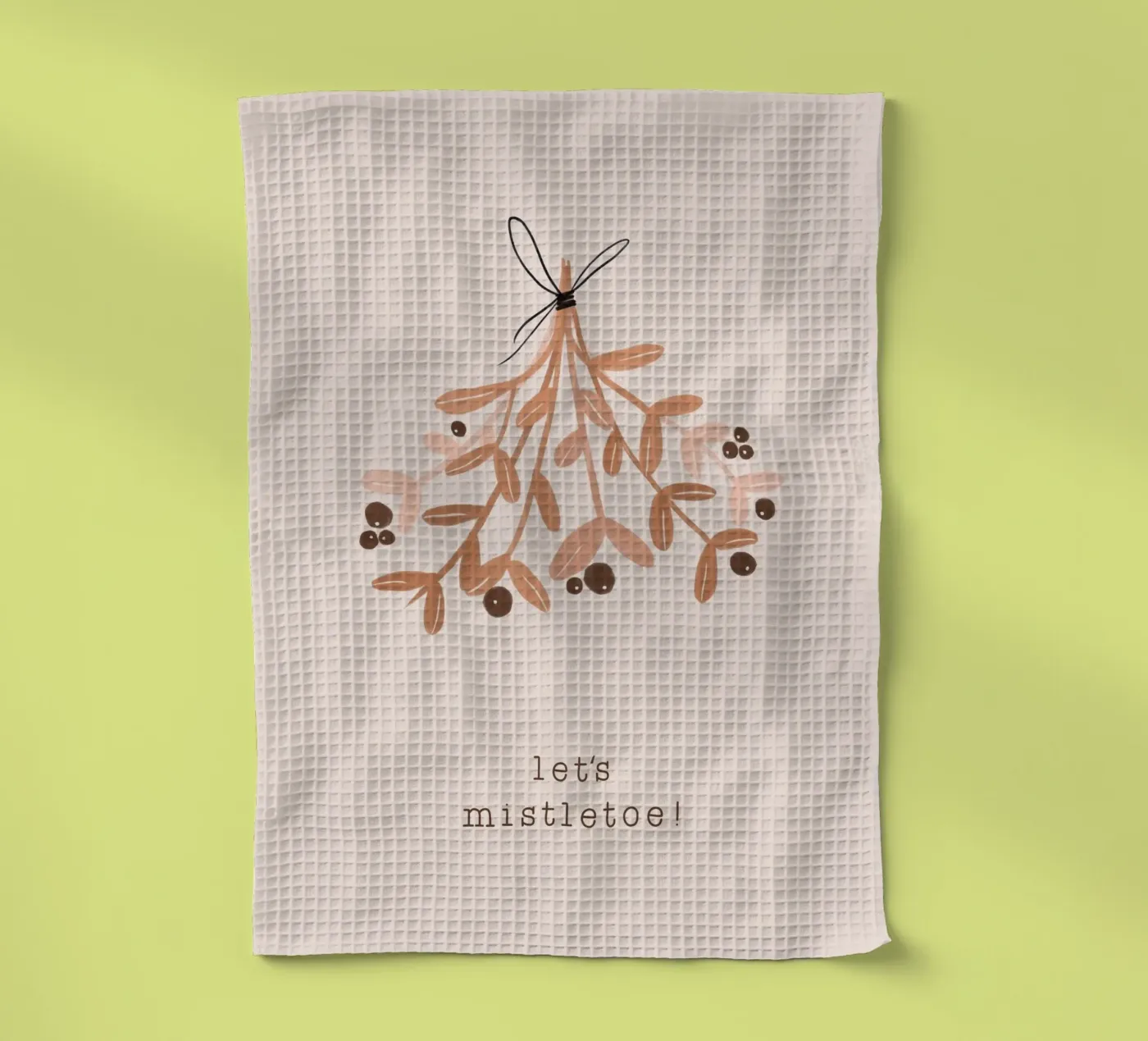 Blush Maretak theedoek van Orara Studio