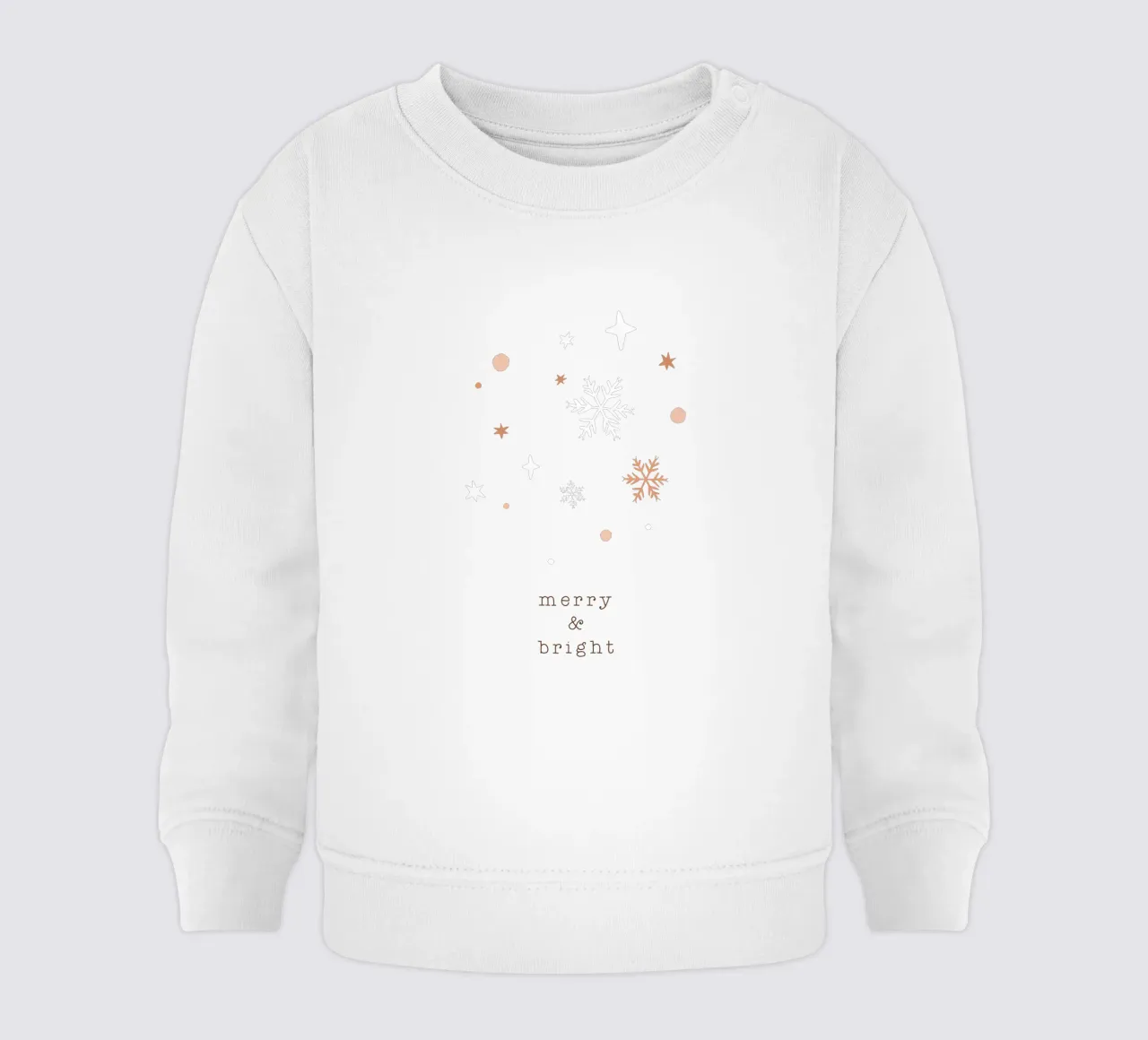 Blush allegro e luminoso felpa neonato da Orara Studio