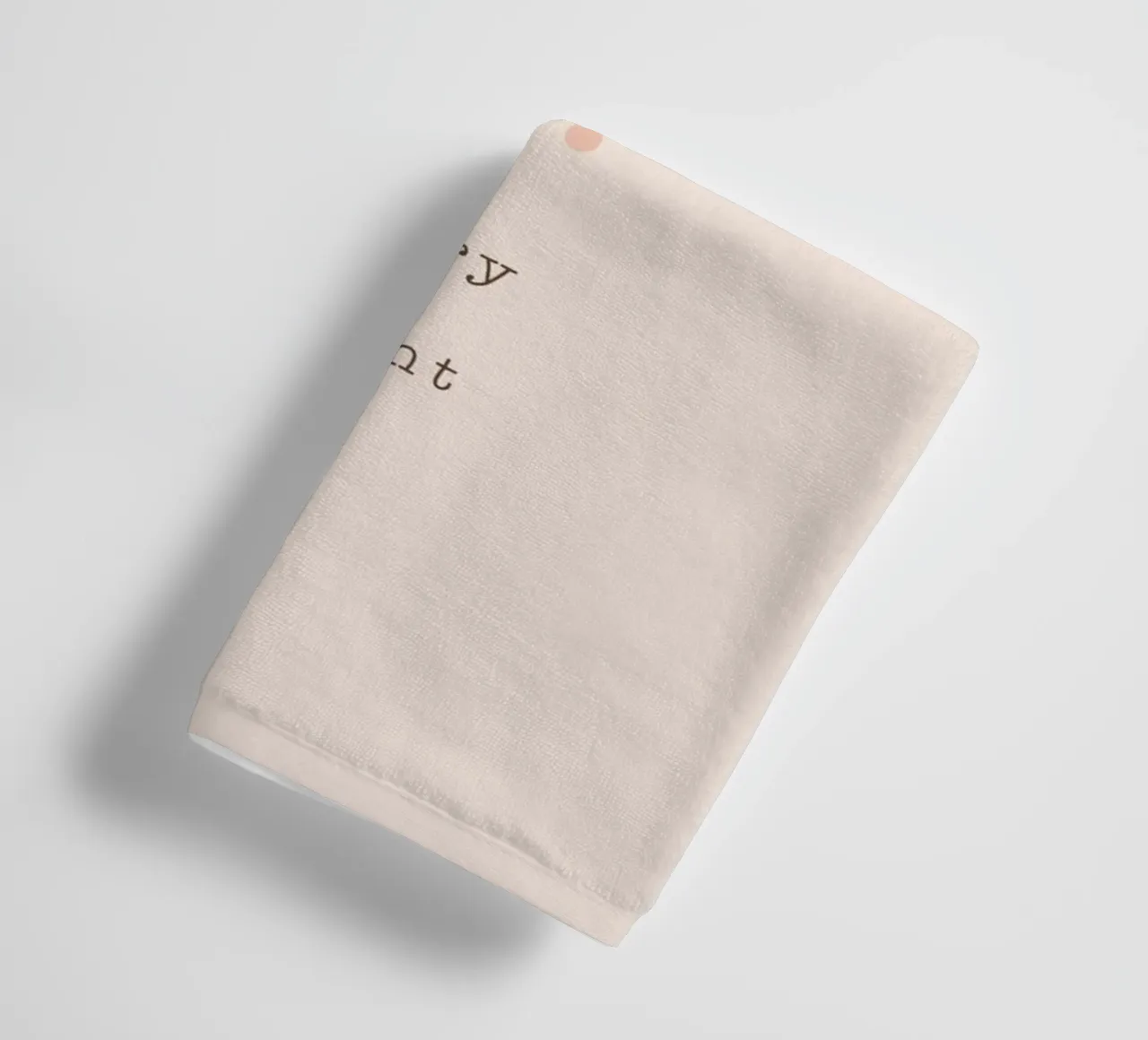 Blush allegro e luminoso asciugamano da bagno da Orara Studio