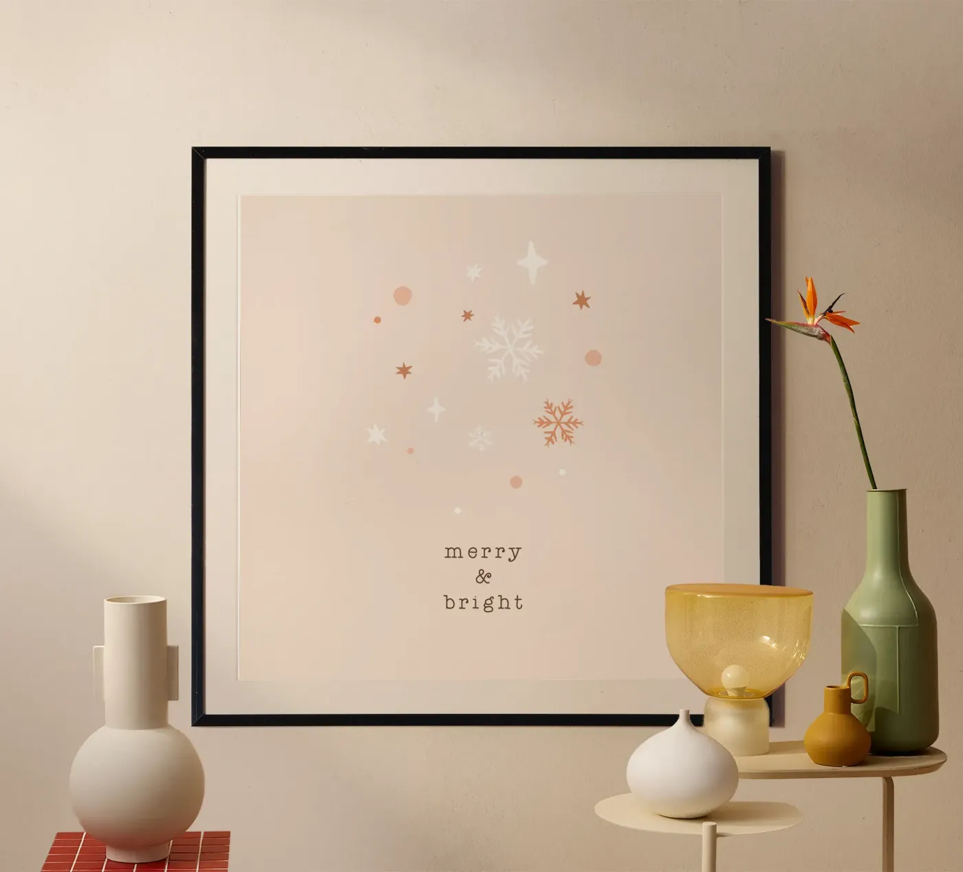 Blush allegro e luminoso poster da Orara Studio