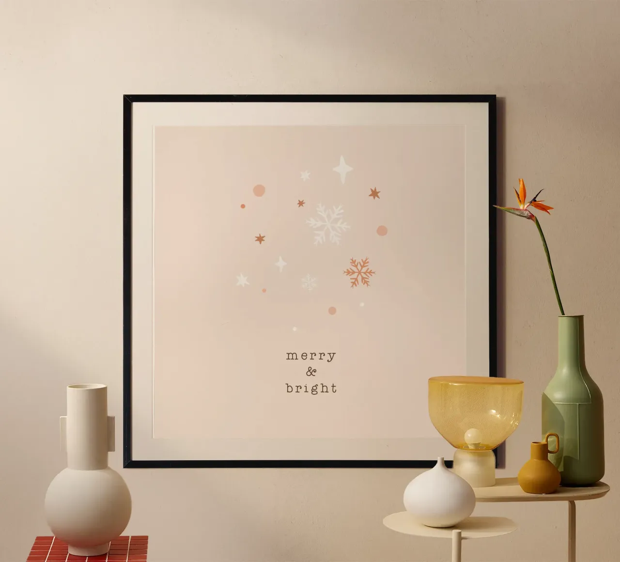 Blush allegro e luminoso poster da Orara Studio