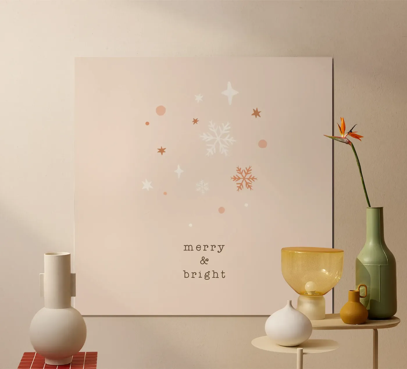 Blush allegro e luminoso poster da Orara Studio