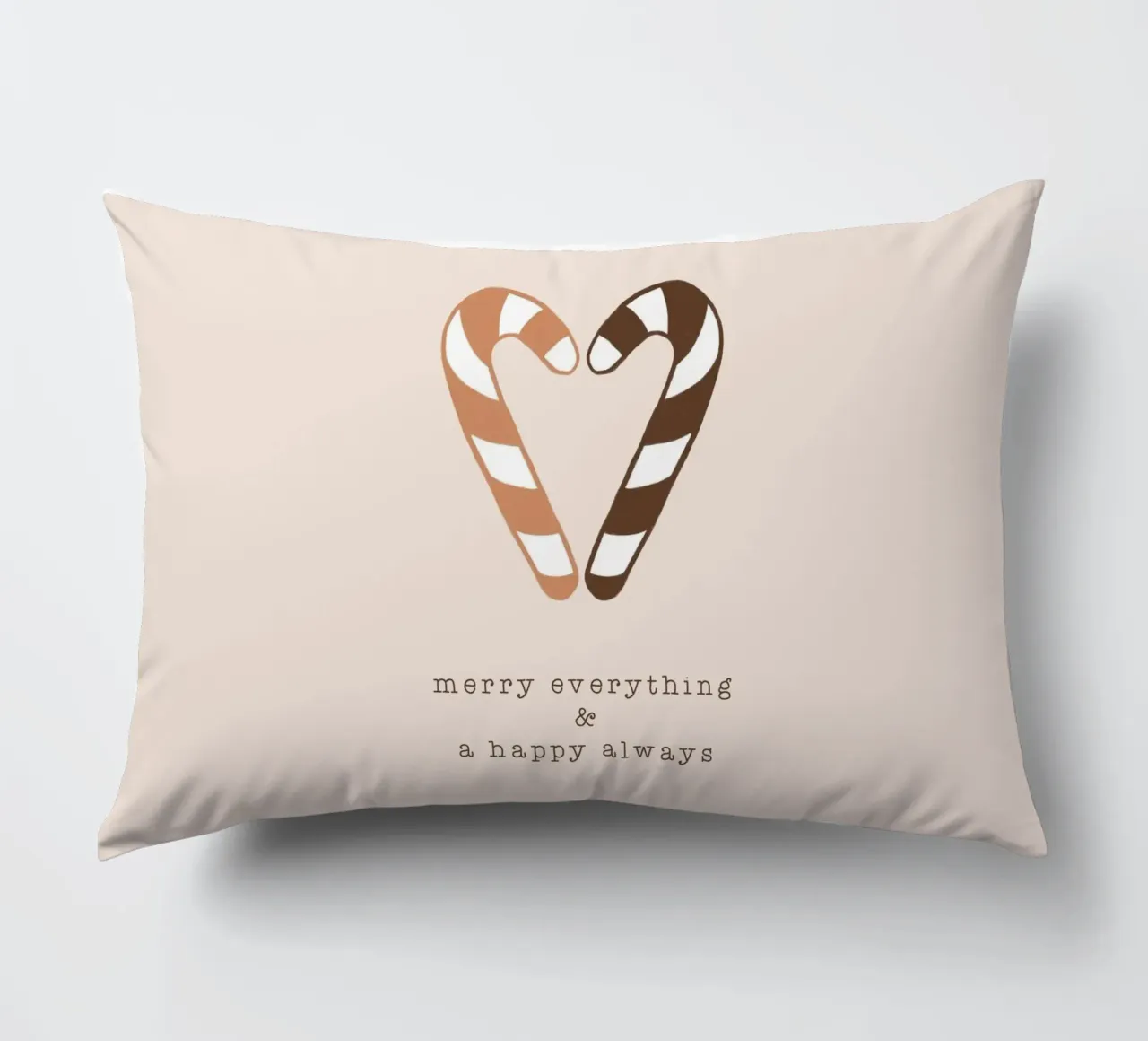 Blush Merry Everything & A Happy Always cuscino da Orara Studio