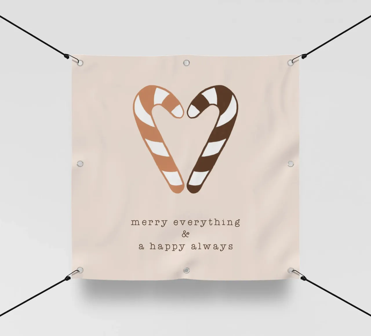 Blush Merry Everything & A Happy Always telo in pvc da Orara Studio