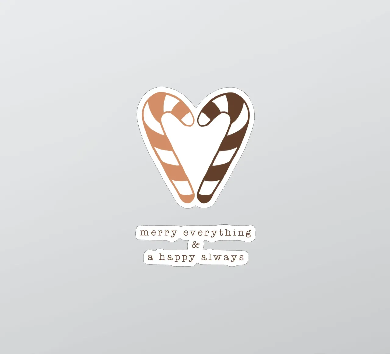 Blush Merry Everything & A Happy Always adesivo da Orara Studio