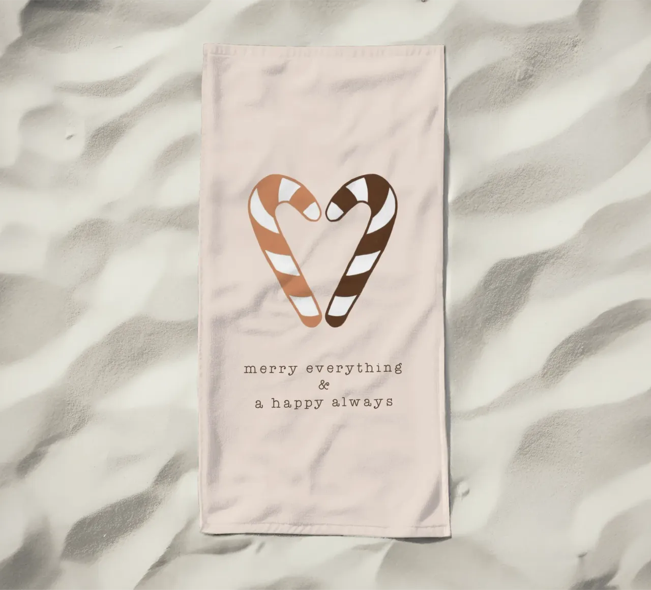 Blush Merry Everything & A Happy Always telo mare da Orara Studio