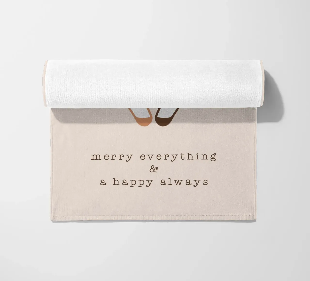 Blush Merry Everything & A Happy Always telo mare da Orara Studio