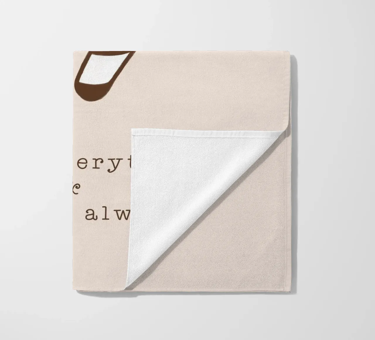 Blush Merry Everything & A Happy Always telo mare da Orara Studio