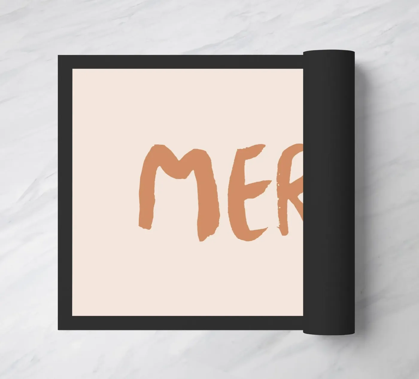 Blush Vrolijk deurmat van Orara Studio