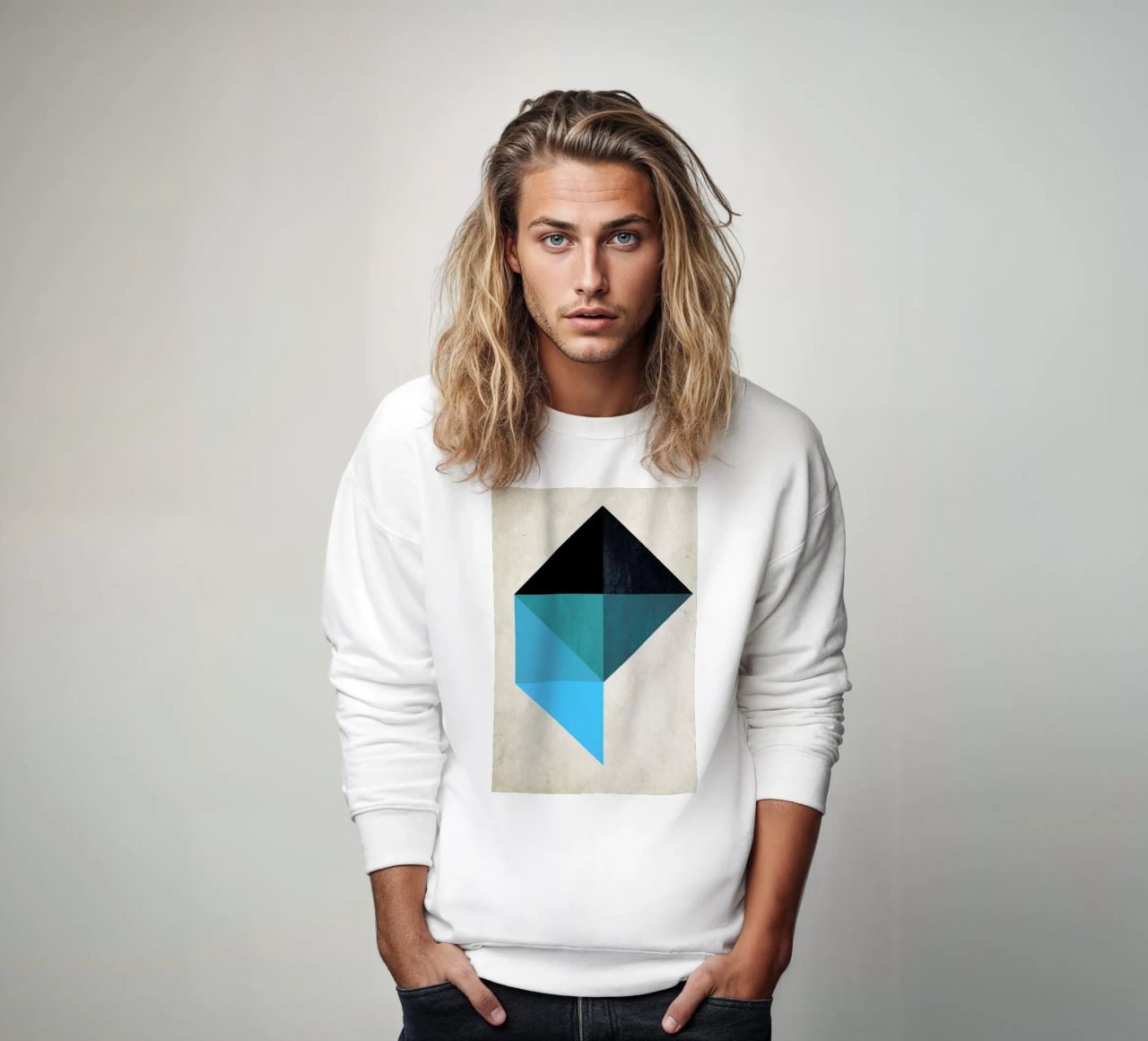 Trapez No.5 sudadera de Kubistika