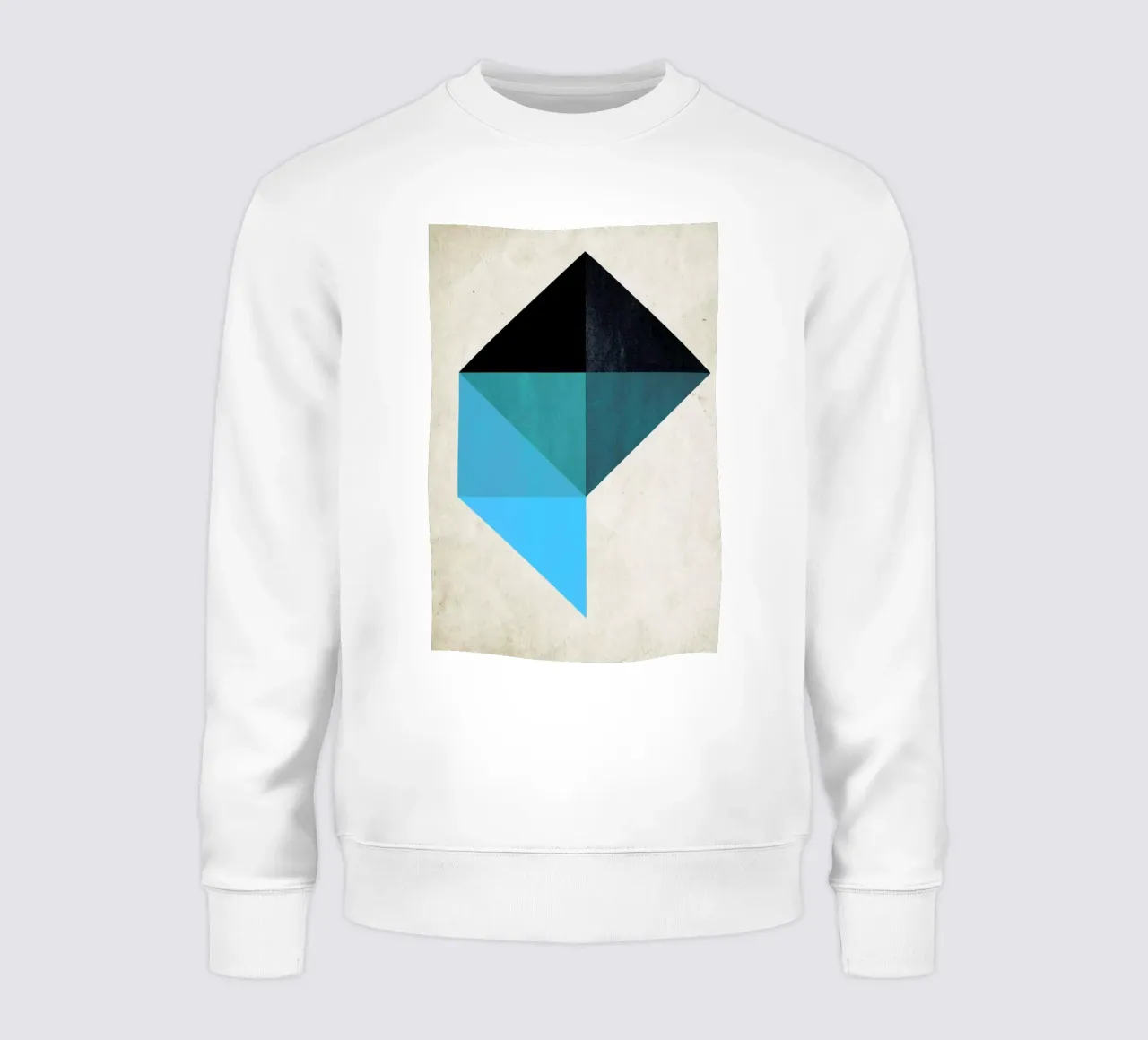 Trapez No.5 sweatshirt by Kubistika
