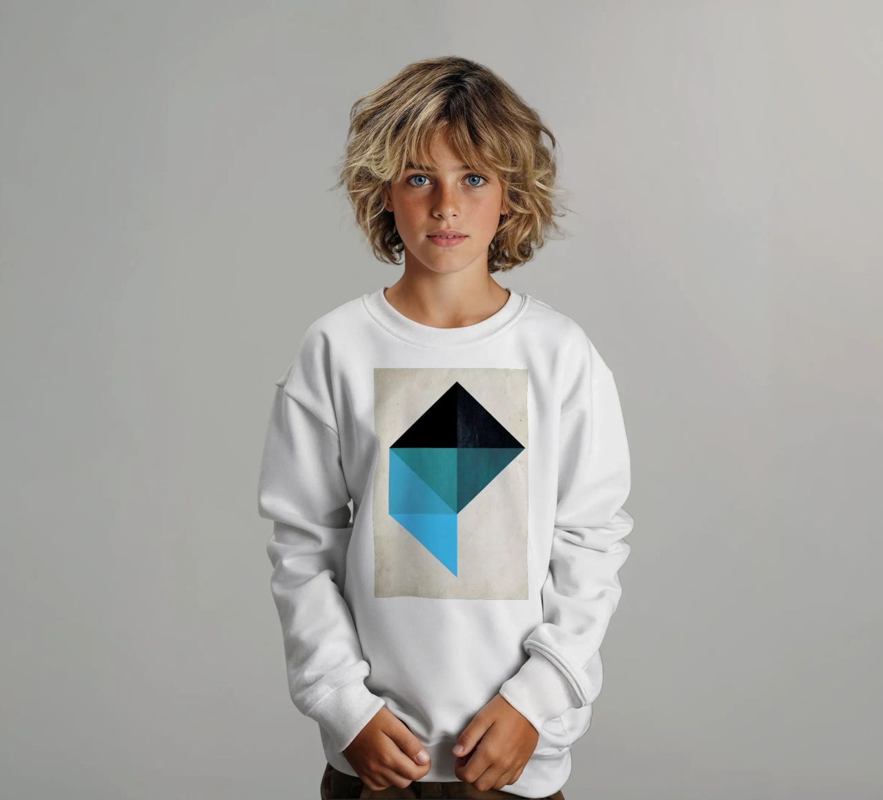 Trapez No.5 sudadera para niño de Kubistika