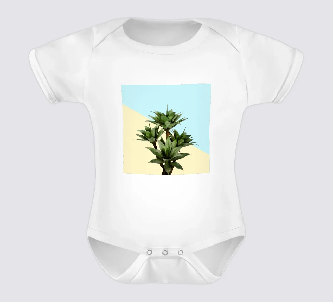 Agave 02 body neonato maniche corte da amini54