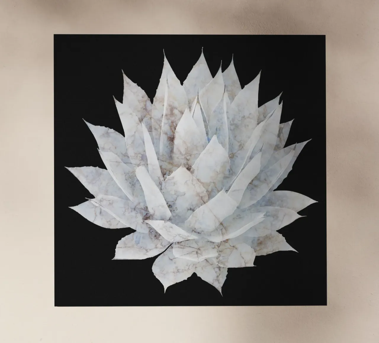 Marmo bianco Agave pellicola backlit da amini54