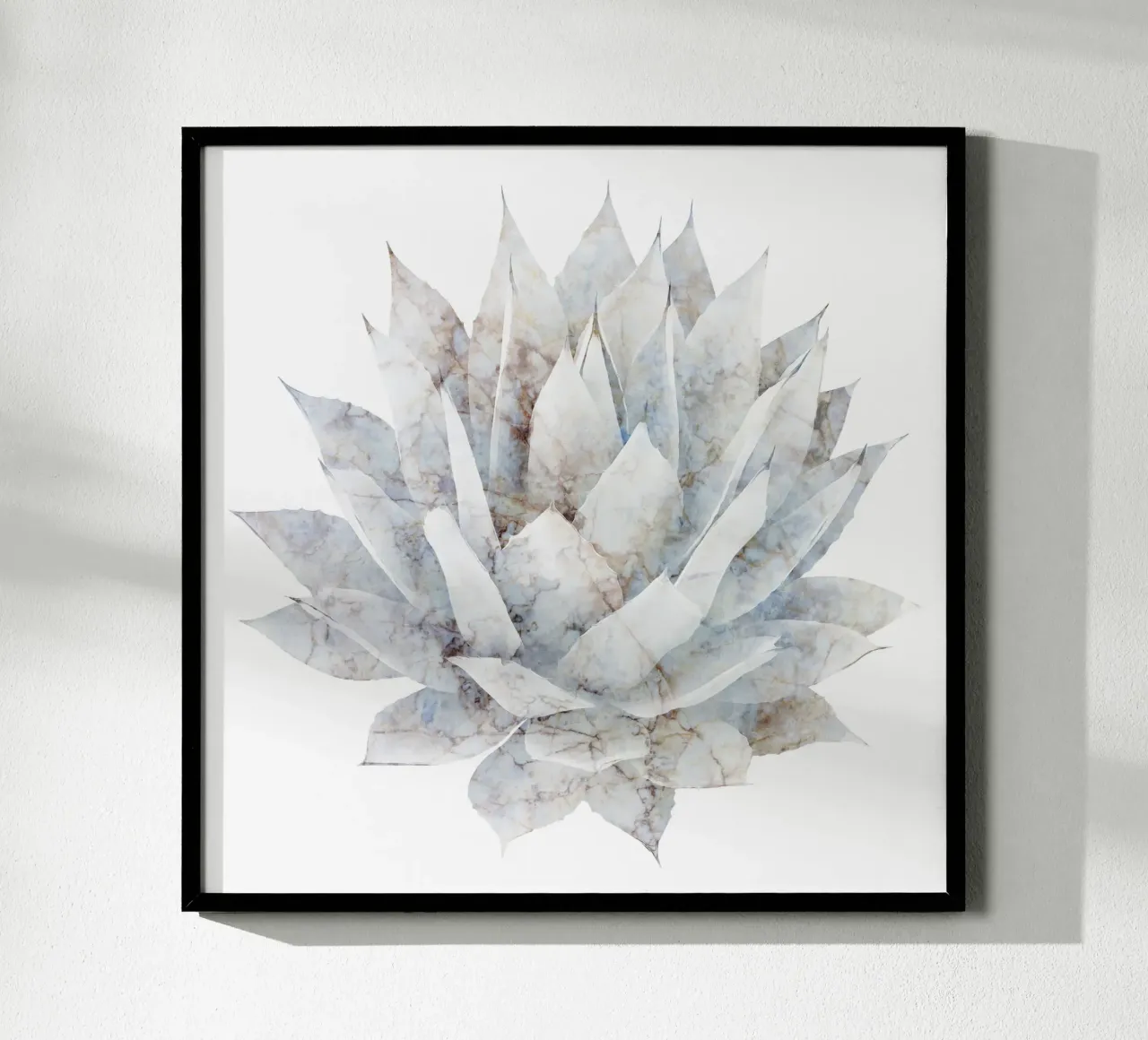 Marmo bianco Agave carta hahnemühle da amini54