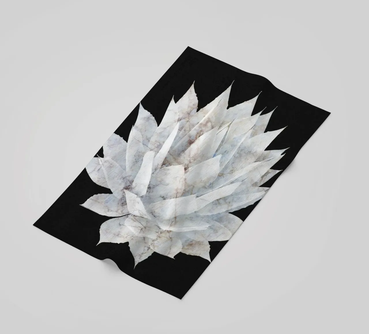 Marmo bianco Agave telo mare da amini54