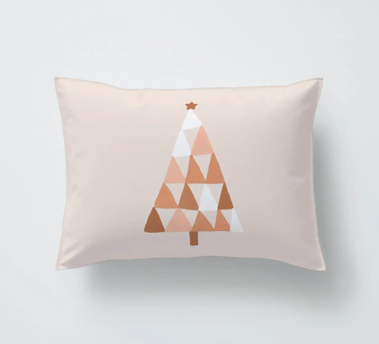 Albero di Natale color pastello Blush cuscino da Orara Studio