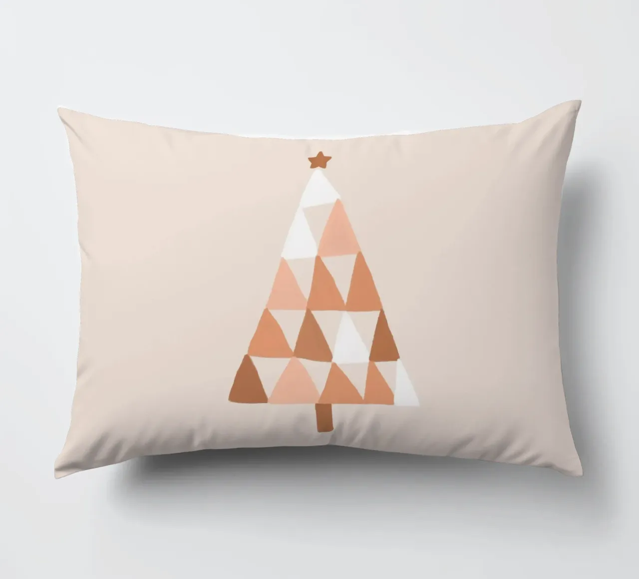 Albero di Natale color pastello Blush cuscino da Orara Studio