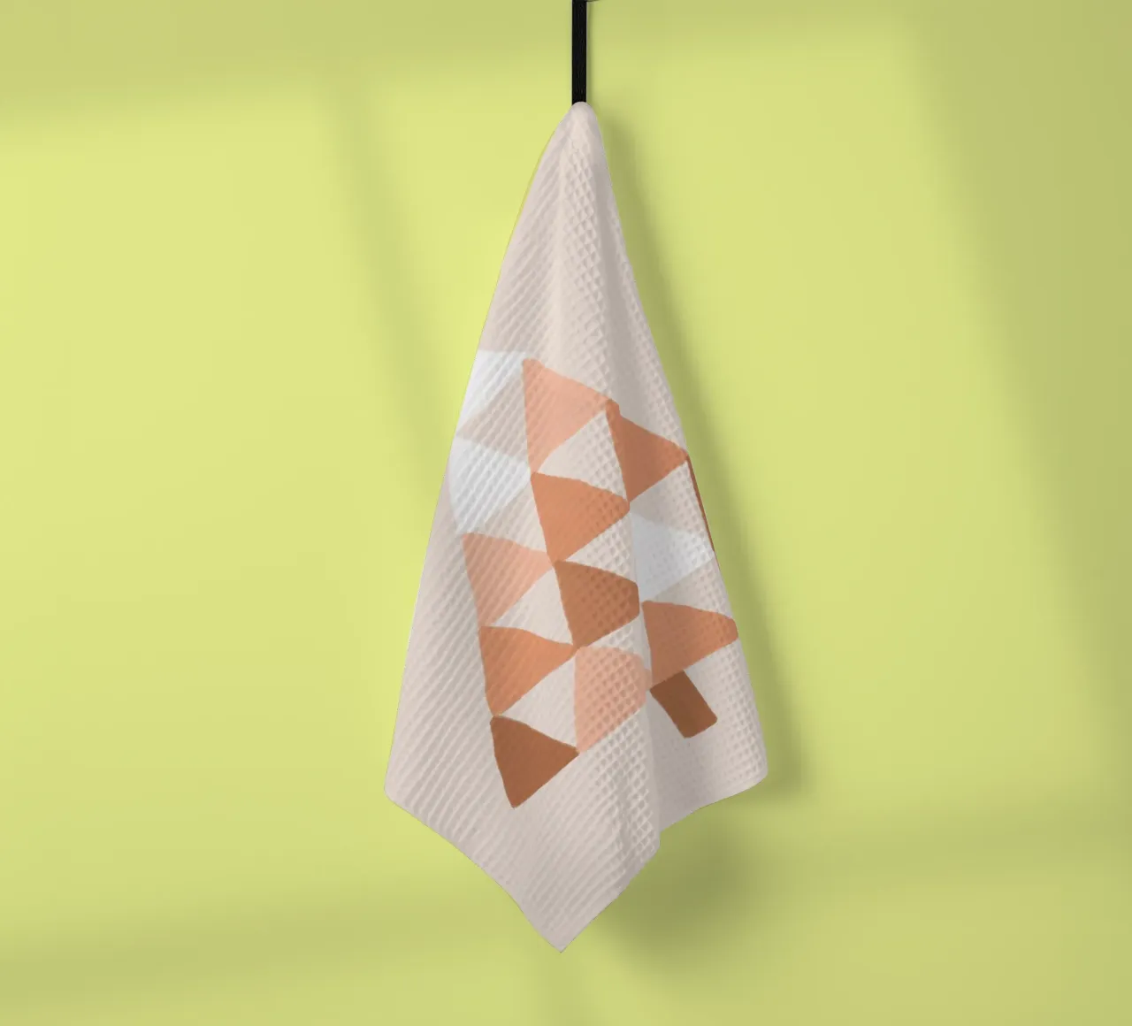 Albero di Natale color pastello Blush canovaccio da cucina da Orara Studio