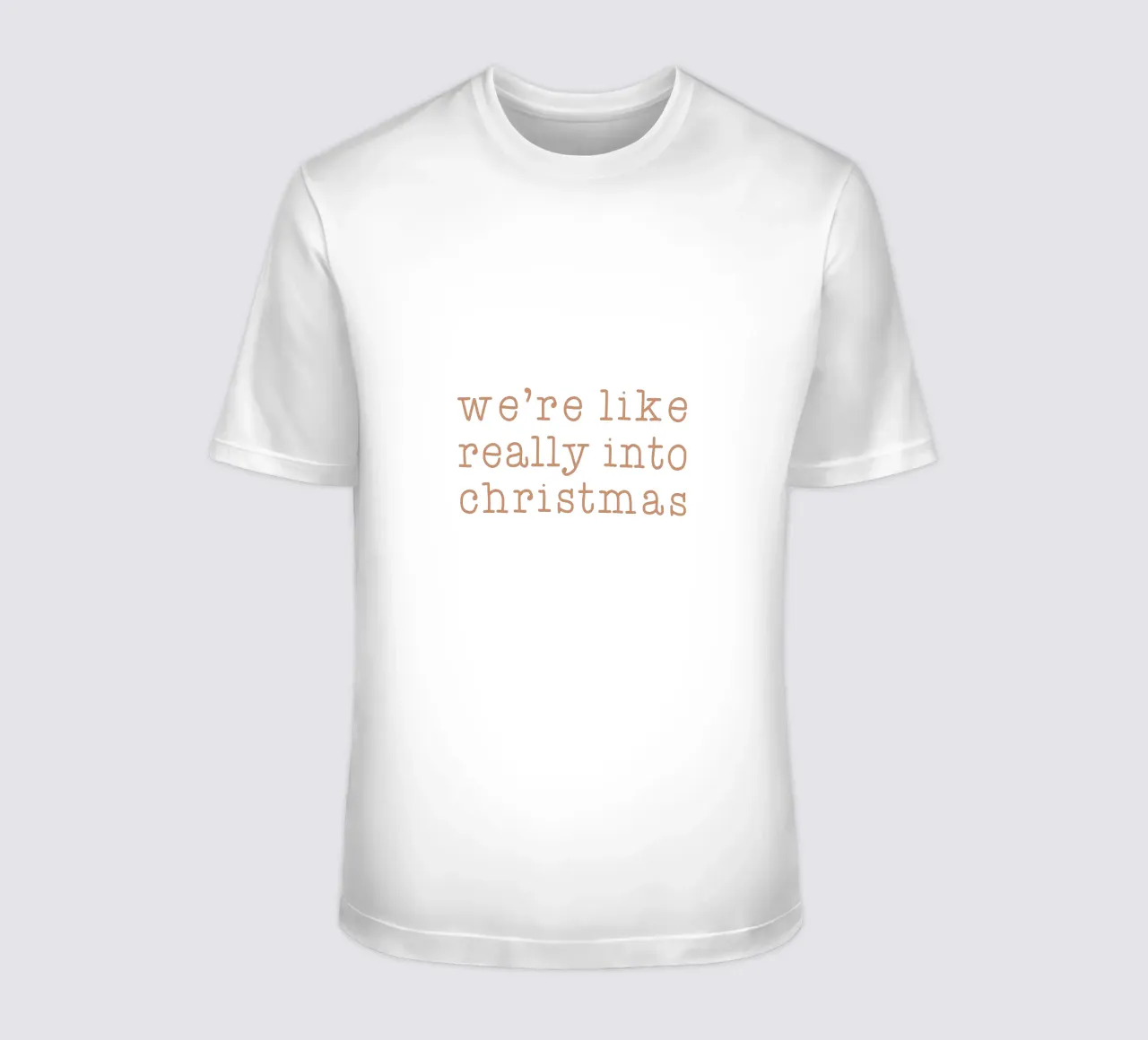 Blush Really Into Christmas t-shirt da Orara Studio