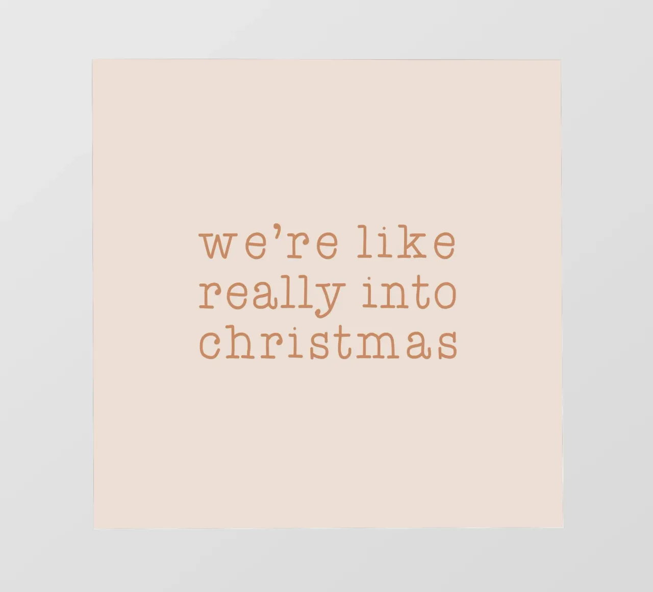 Blush Really Into Christmas pellicola backlit da Orara Studio
