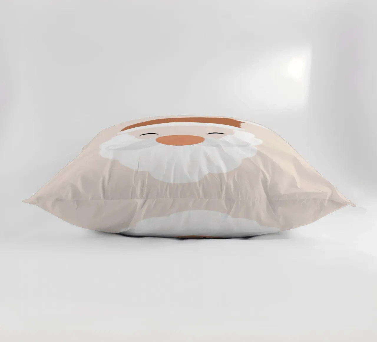 Blush Santa decorative cushion by Orara Studio