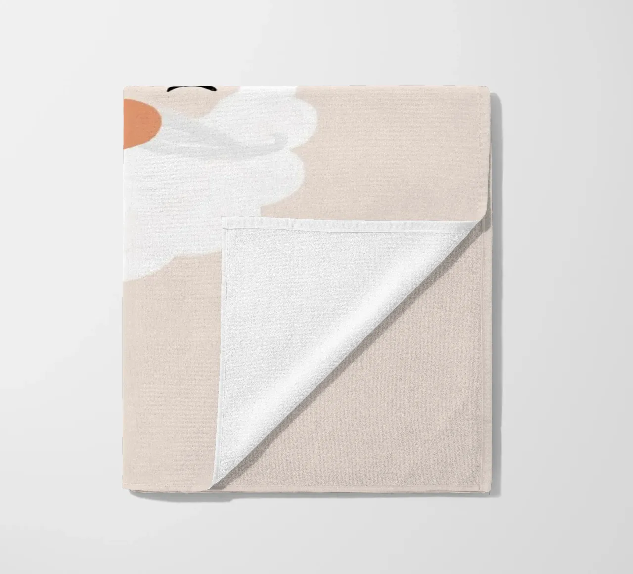 Babbo Natale in blush telo mare da Orara Studio