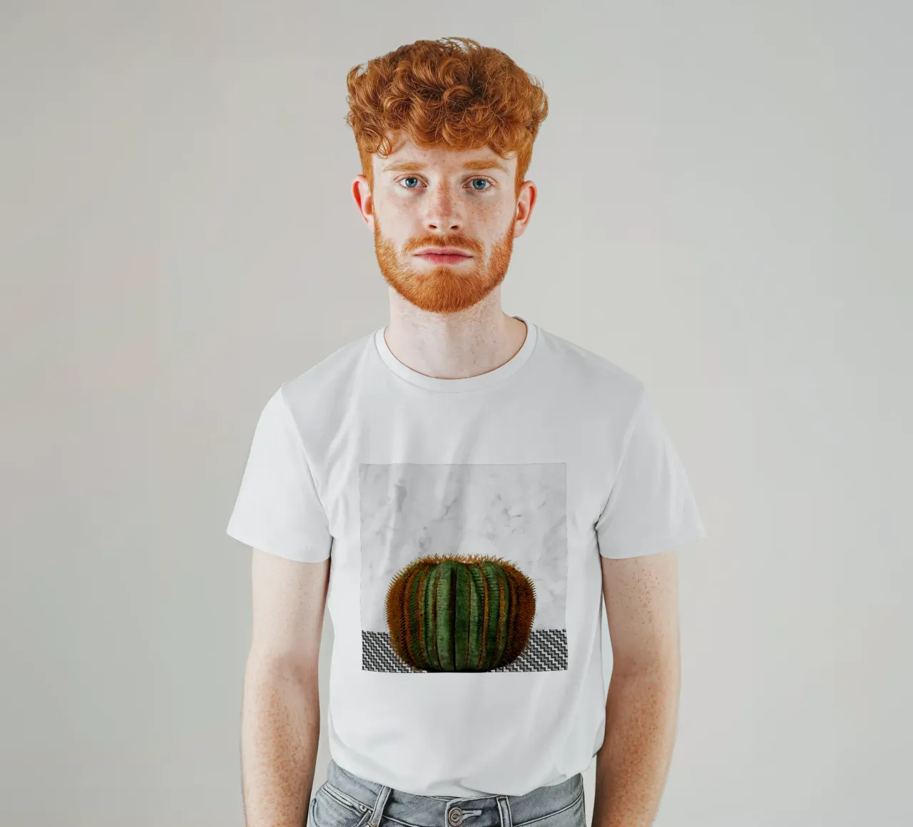 Palla di cactus t-shirt da amini54