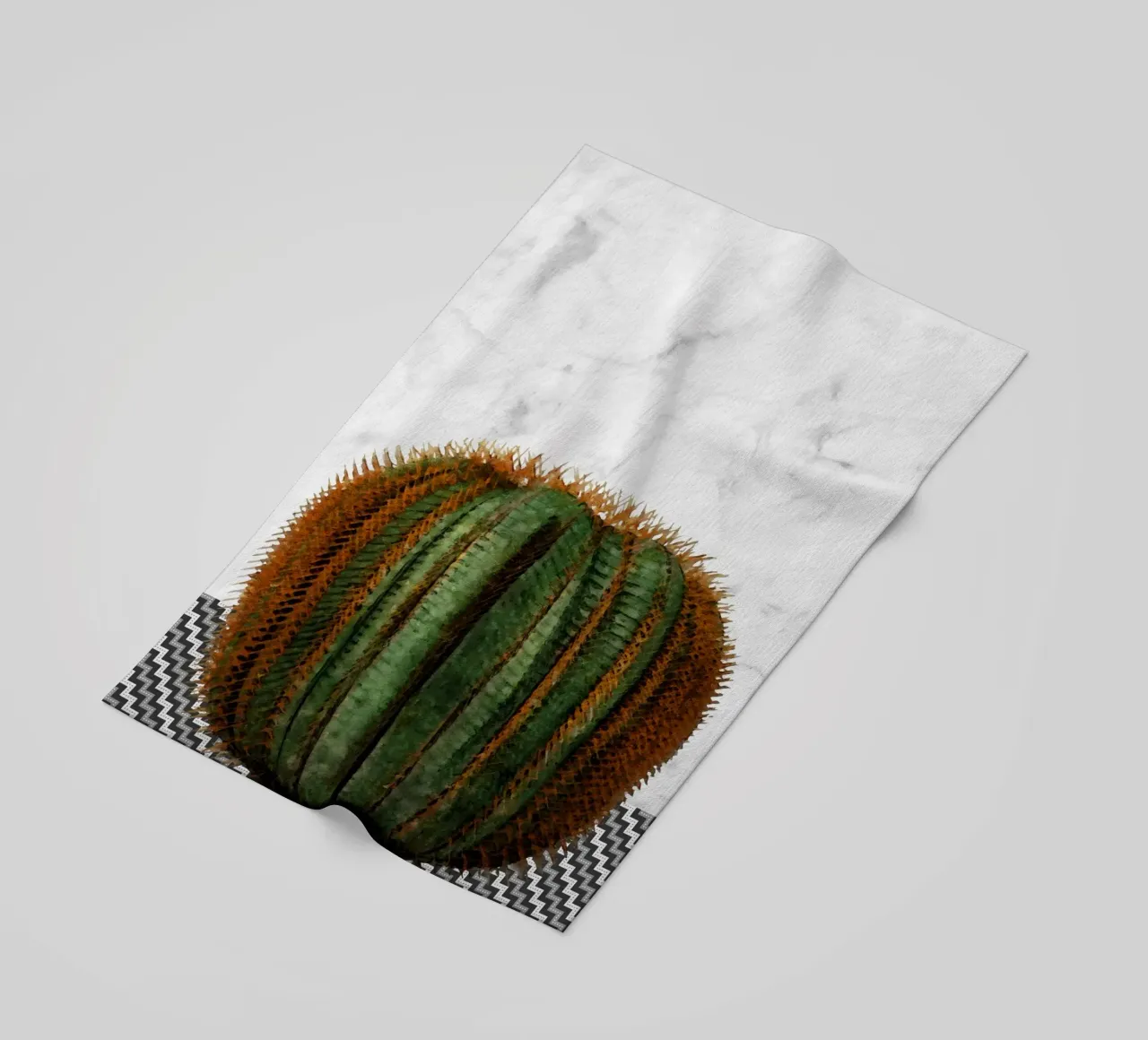 Palla di cactus telo mare da amini54