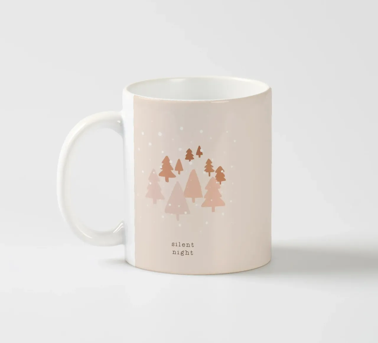 Blush Notte silenziosa tazza in ceramica da Orara Studio