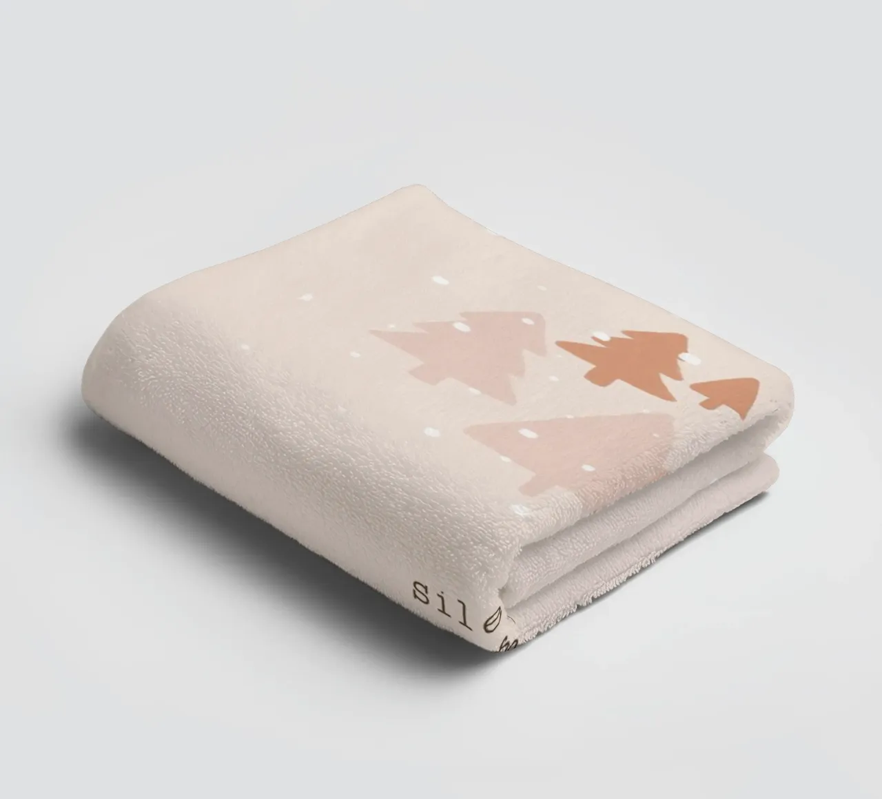 Blush Notte silenziosa asciugamano da bagno da Orara Studio