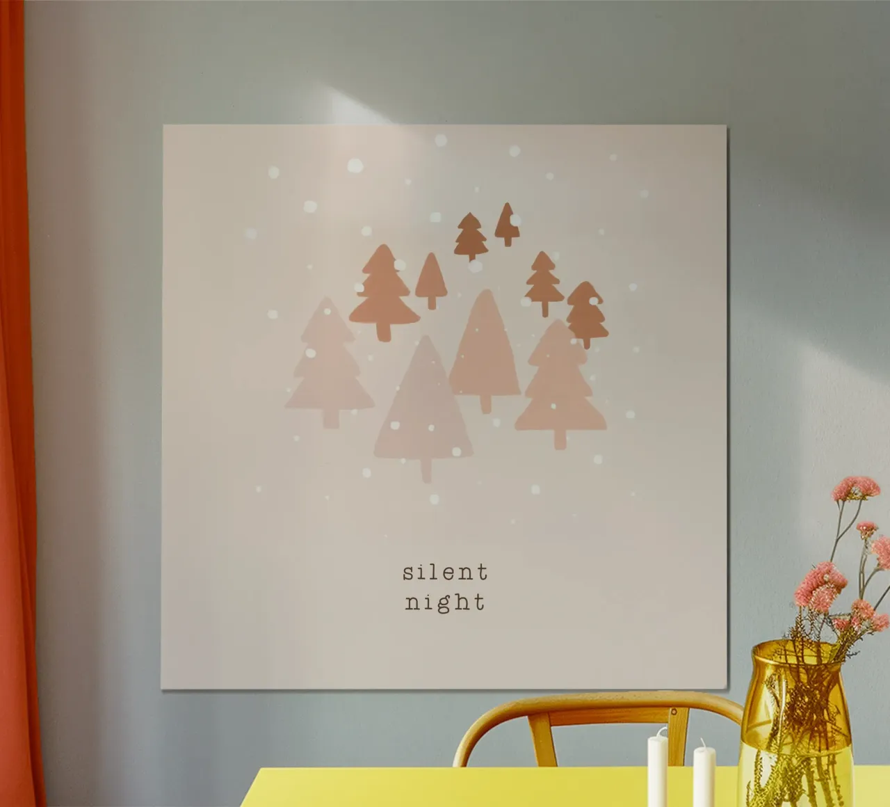 Blush Notte silenziosa carta hahnemühle da Orara Studio