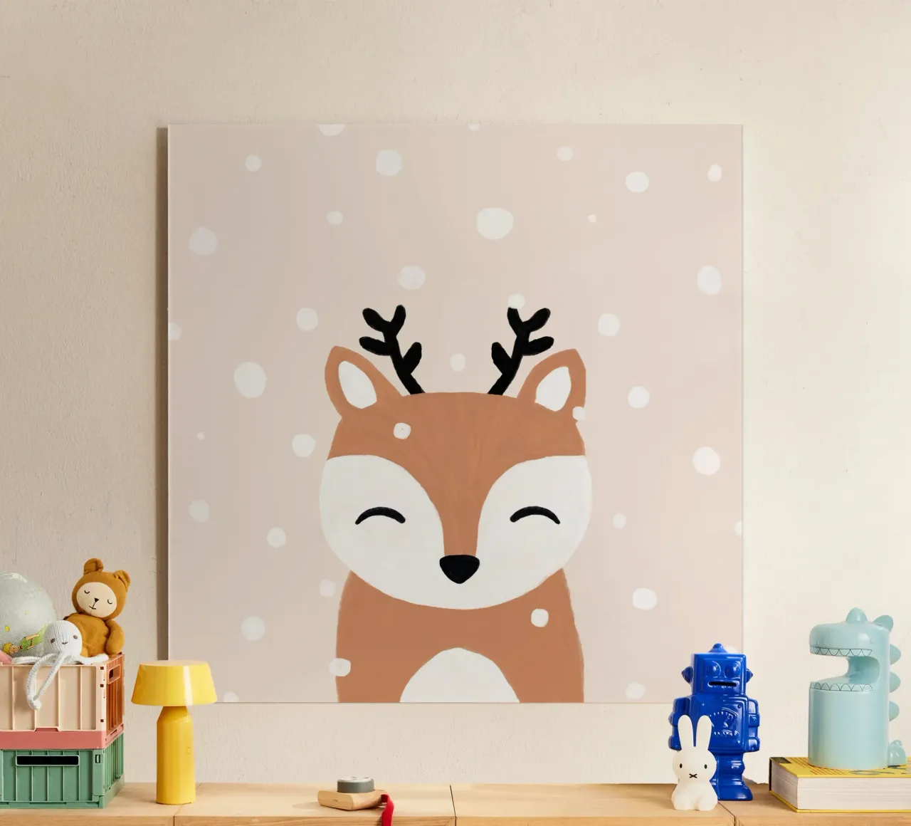 Neve e cervo plexiglass da Orara Studio