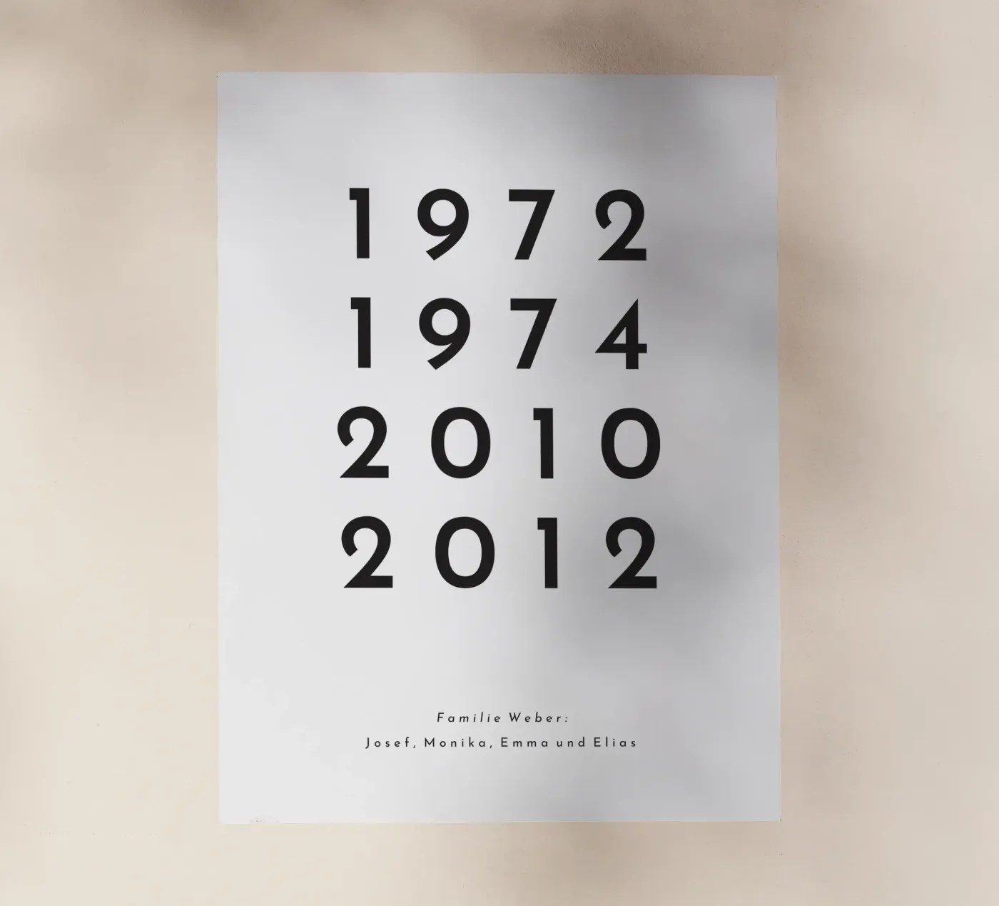Family backlit folie van we line studio - design