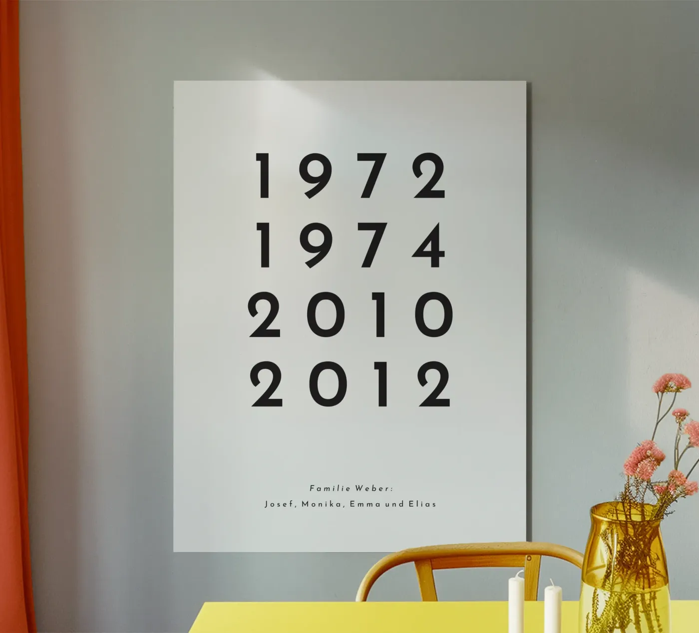 Family aluminium-dibond van we line studio - design