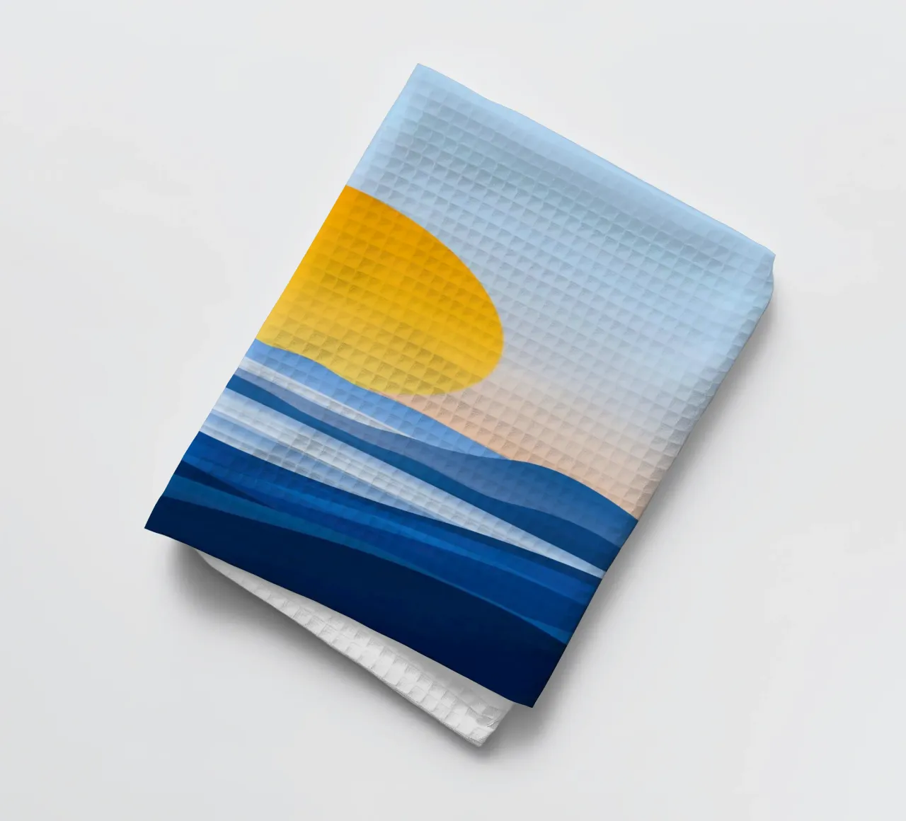 Alba minimalista sulle colline canovaccio da cucina da Affiches Soleil & Déco Lumineuse – Sunny