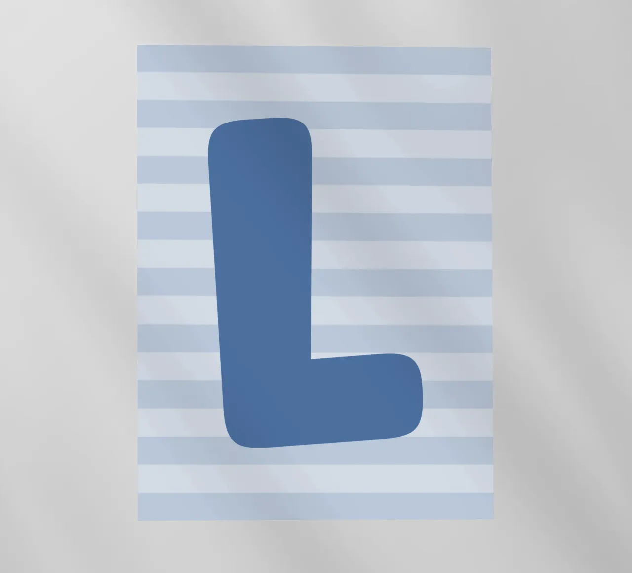 Initials blue pellicola backlit da we line studio - design