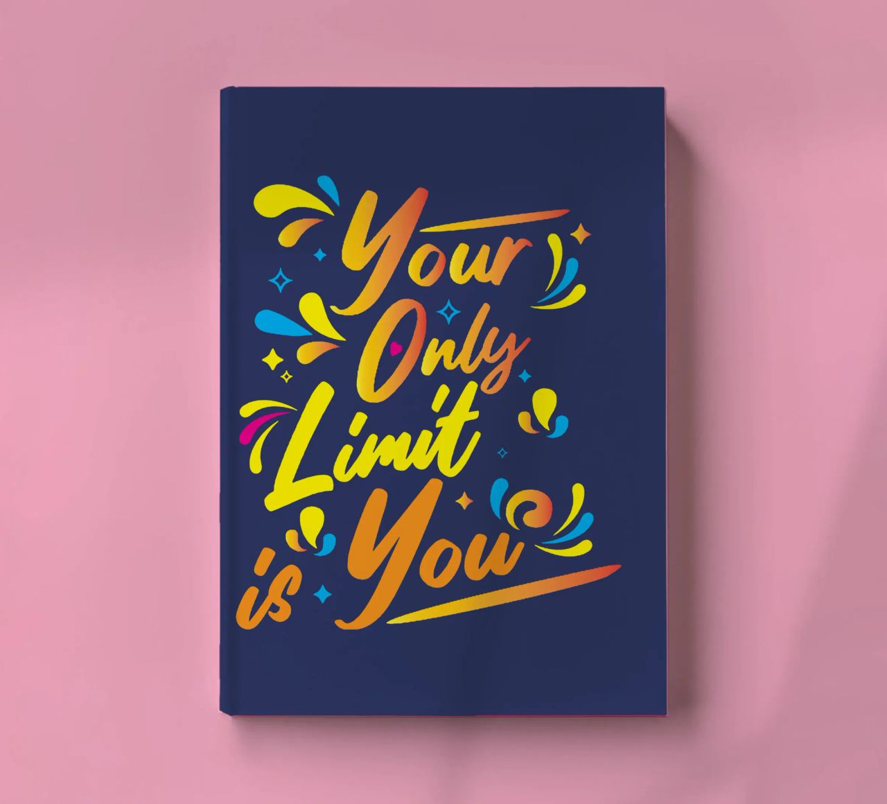 Your Only Limit is You notebook by Gunawan Rb