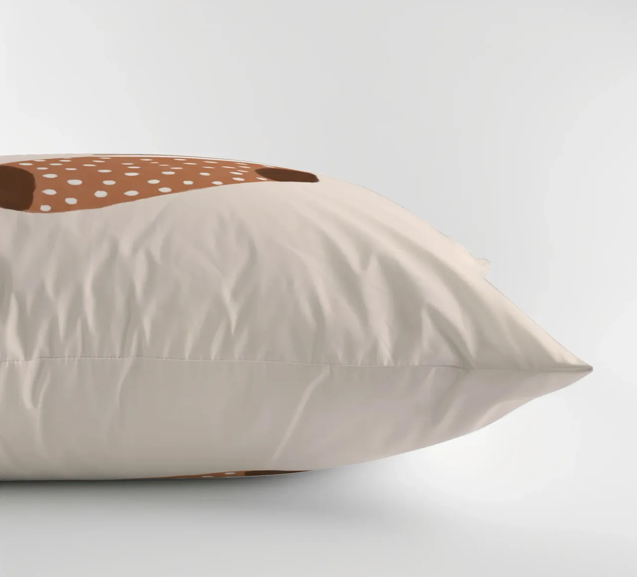 Blush Xmas Stocking decorative cushion by Orara Studio