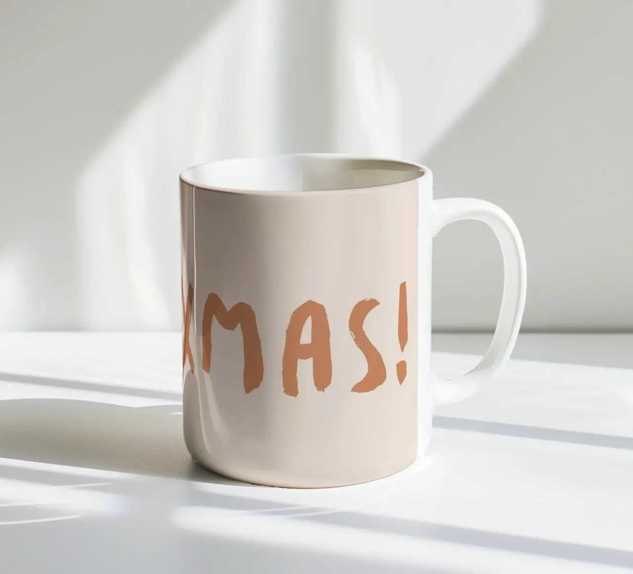 Blush Xmas! tazza in ceramica da Orara Studio