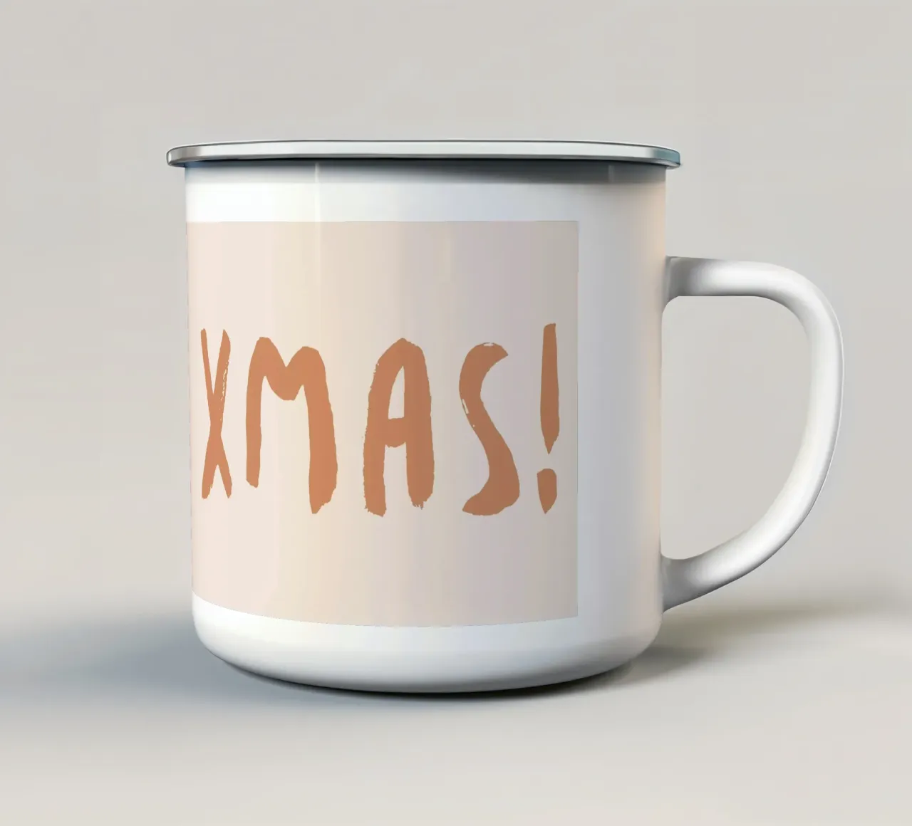 Blush Xmas! tazza in smalto da Orara Studio
