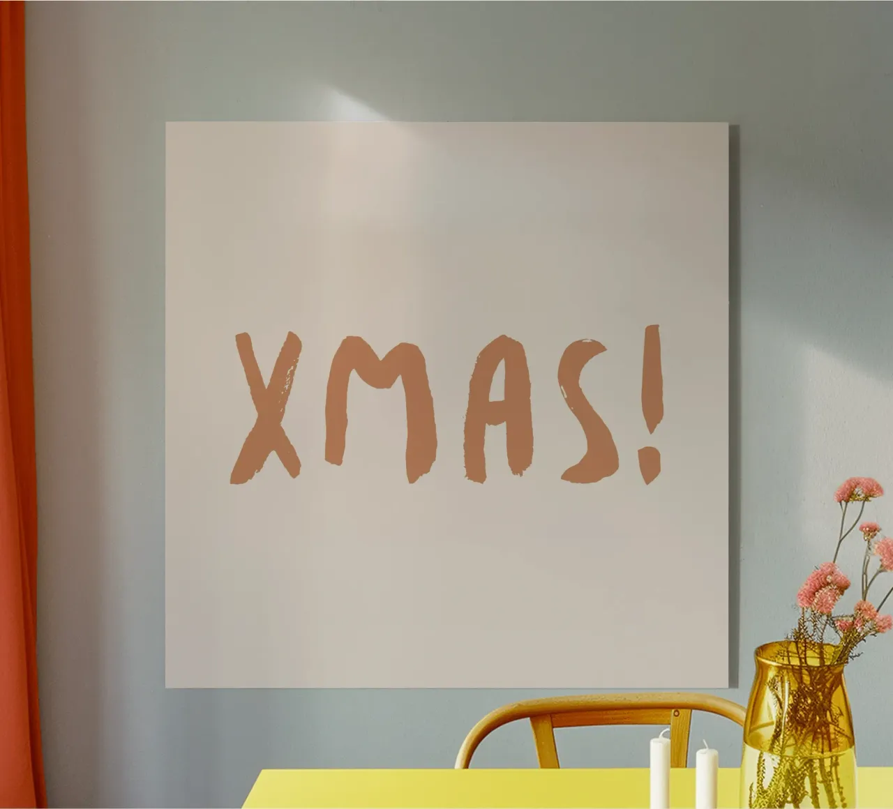 Blush Xmas! Acryl-Glas von Orara Studio