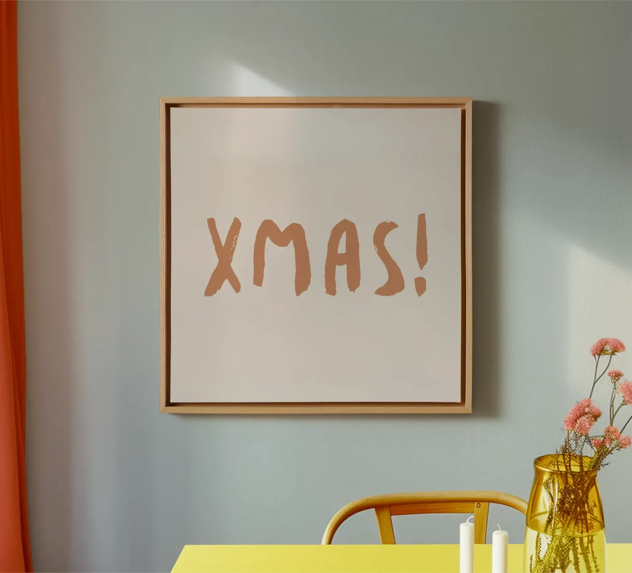 Blush Xmas! canvas by Orara Studio